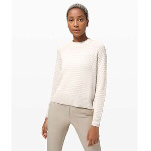 Lululemon Texture Play Crew Sweater *mark